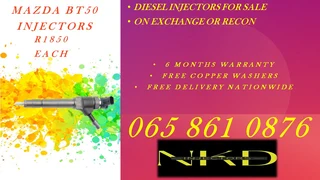 Mazda Bt50 Diesel Injectors For Sale On Exchange Or To Recon