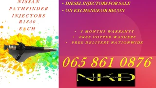 Nissan Patfinder Diesel Injectors For Sale On Exchange