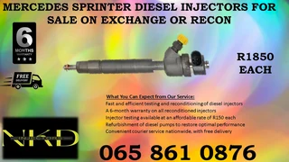 Mercedes Benz Sprinter Diesel Injectors For Sale On Exchange Or We Recon