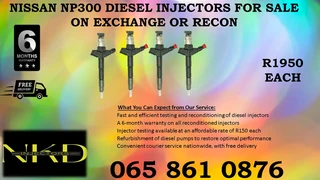 Nissan Np300 Diesel Injectors For Sale On Exchange