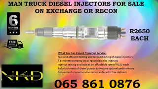 Man Truck Diesel Injectors For Sale On Exchange