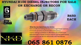 Hyundai H100 Diesel Injectors For Sale On Exchange 6 Months Warranty