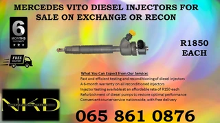 Mercedes Vito Diesel Injectors For Sale On Exchange