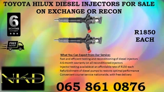 Toyota Hilux Diesel Injectors For Sale On Exchange