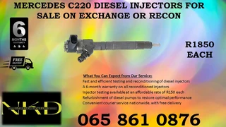 Mercedes C220 Diesl Injectors For Sale On Exchange