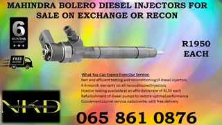 Mahindra Bolero Diesel Injectors For Sale