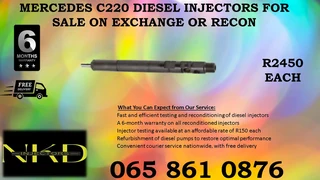 Mercedes C220 Diesel Injectors For Sale On Exchange