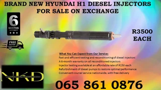 Hyundai H1 Diesel Injectors For Sale Brand New