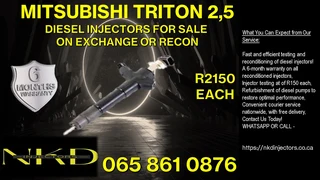 Mitsubishi Triton Injectors For Sale On Exchange Or To Recon