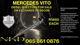 Mercedes Bemz Vito Diesel Injectors For Sale On Exchange Or To Recon