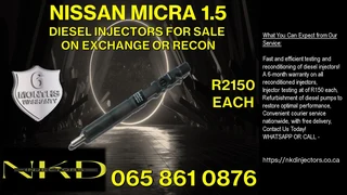 Nissan Micra Diesel Injectors For Sale On Exchange