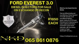 Ford Everest Diesel Injectors For Sale On Exhange Or Reconditioning