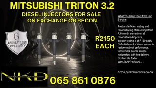 Mitsubshi Triton 2.9 Diesel Injectors For Sale On Exchange Or To Recon