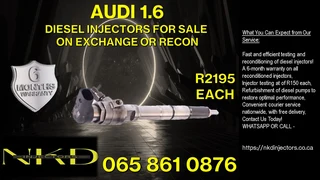 Audi 1.6 Diesel Injectors For Sale On Exchange
