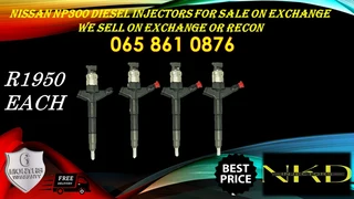 Nissan Np300 Injectors For Sale We Sell On Exchange Or Refurbish Your Own