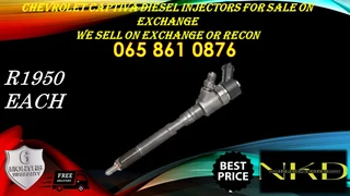 Chevrolet Captiva diesel injectors for sale or refurbish your own