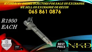 Hyundai H1 Diesel injectors for sale