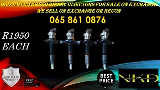 Isuzu Dteq diesel injectors for sale