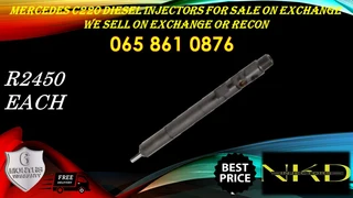 Mercedes C270 diesel injectors for sale