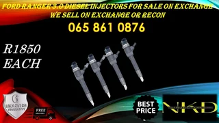 Ford Ranger 3.0 TDCI Diesel injectors for sale