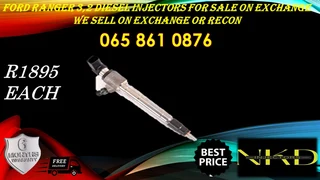 Ford Ranger 3.2 diesel injectors for sale.