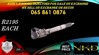 Audi 1.6 diesel injectors for sale