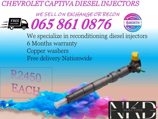 Chevrolet Captiva Diesel Injectors For Sale Nationwide