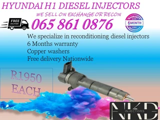 Hyundai H1 Diesel Injectors For Sale Nationwide