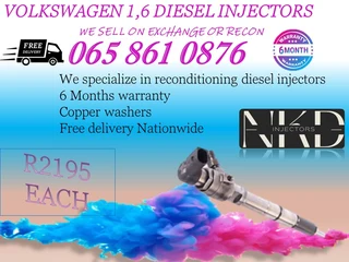 Volkswagen 1.6 Diesel Injectors For Sale Nationwide