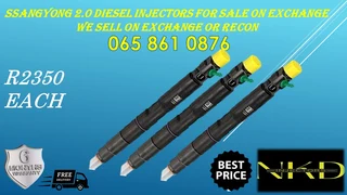 Ssangyong 2.2 Delphi Diesel Injectors For Sale Or To Recon Your Own
