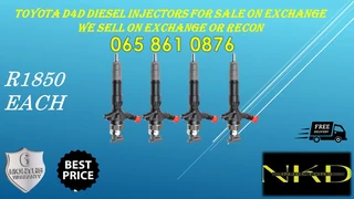 Toyota D4d Denso Diesel Injectors For Sale Or Recon Your Own
