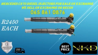 Mercedes C270 Delphi Diesel Injectors For Sale Or Recon Your Own
