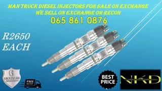 Man Truck Diesel Injectors For Sale Or Recon With Warranty
