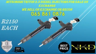 Mitsubishi Triton 2.5 Diesel Injectors For Sale Or Recon Your Own