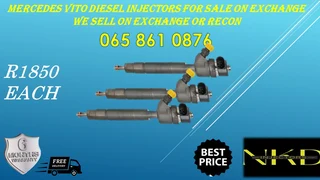 Mercedes Benz Vito Bosch Diesel Injectors For Sale On Service Exchange
