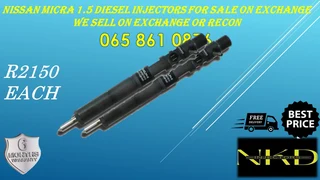 Nissan Micra 1.5 Diesel Injectors For Saleor Recon Your Own