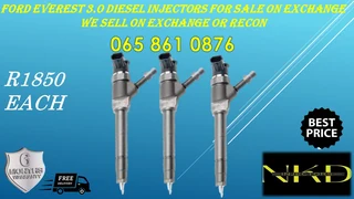 Ford Everest (3.0/bt50) Diesel Injectors For Sale On Service Exchange