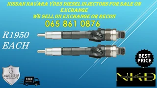 Nissan Navara Yd25 Diesel Injectors For Sale On Service Exchange
