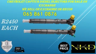 Chevrolet Captiva Delphie Diesel Injectors For Sale On Service Exchange