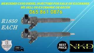 Mercedes C220 Bosch Diesel Injectors For Sale With Warranty