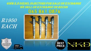 Gwm 2.8 Bosch Diesel Injectors For Sale On Service Exchange