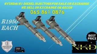 Hyundai H1 Bosch Diesel Injectors For Sale With Warranty