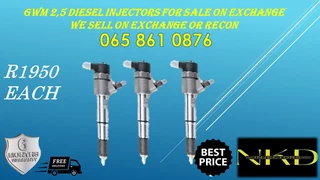 Gwm 2.5 Bosch Diesel Injectors For Sale On Service Exchange