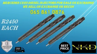Mercedes C220 Delphi Diesel Injectors For Sale On Service Exchange