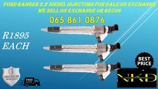 Ford Ranger 2.2 Diesel Injectors For Sale Or Recon Your Own