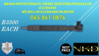 New Hyundai H1 Delphi Diesel Injectors For Sale Or Recon Your Own