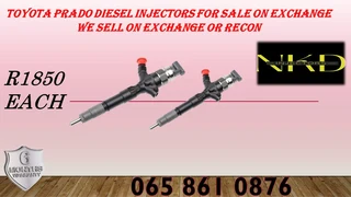 Toyota Prado Diesel Injectors For Sale On Exchange