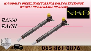 Hyundai H1 Diesel Injectors For Sale On Exchange Or Recon