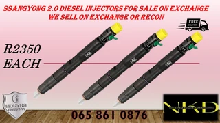 Ssangyong Diesel Injectors For Sale On Exchange Or We Recon With Warranty