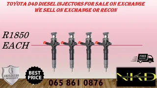 Toyota D4d Diesel Injectors For Sale On Exchange Or To Recon